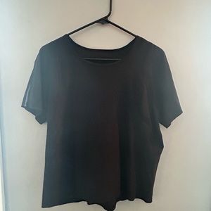 Black Lulu Tee